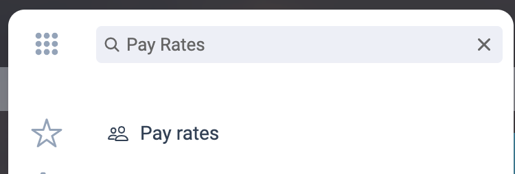How to update pay rates and future pay rates?