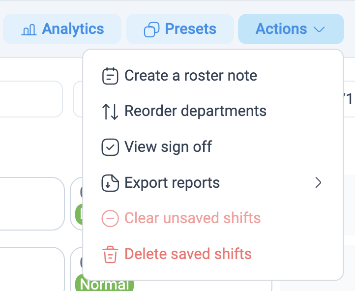 View and Complete the Overall Daily Sign within the Roster (V2)