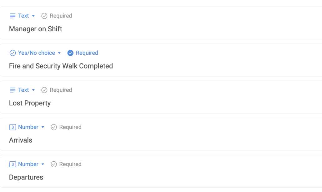 How to create Shift Notes Template?